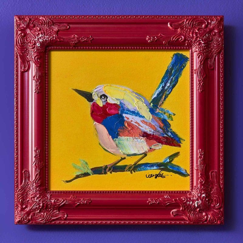Bilderrahmen Royal Frame Rahmen Dekorahmen Holz rot