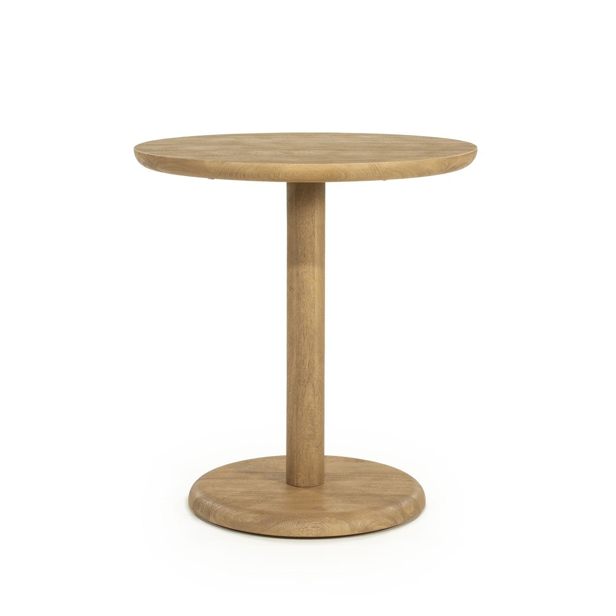 Bistrotisch Florent rund Ø 70 cm Mango Massivholz brauntöne