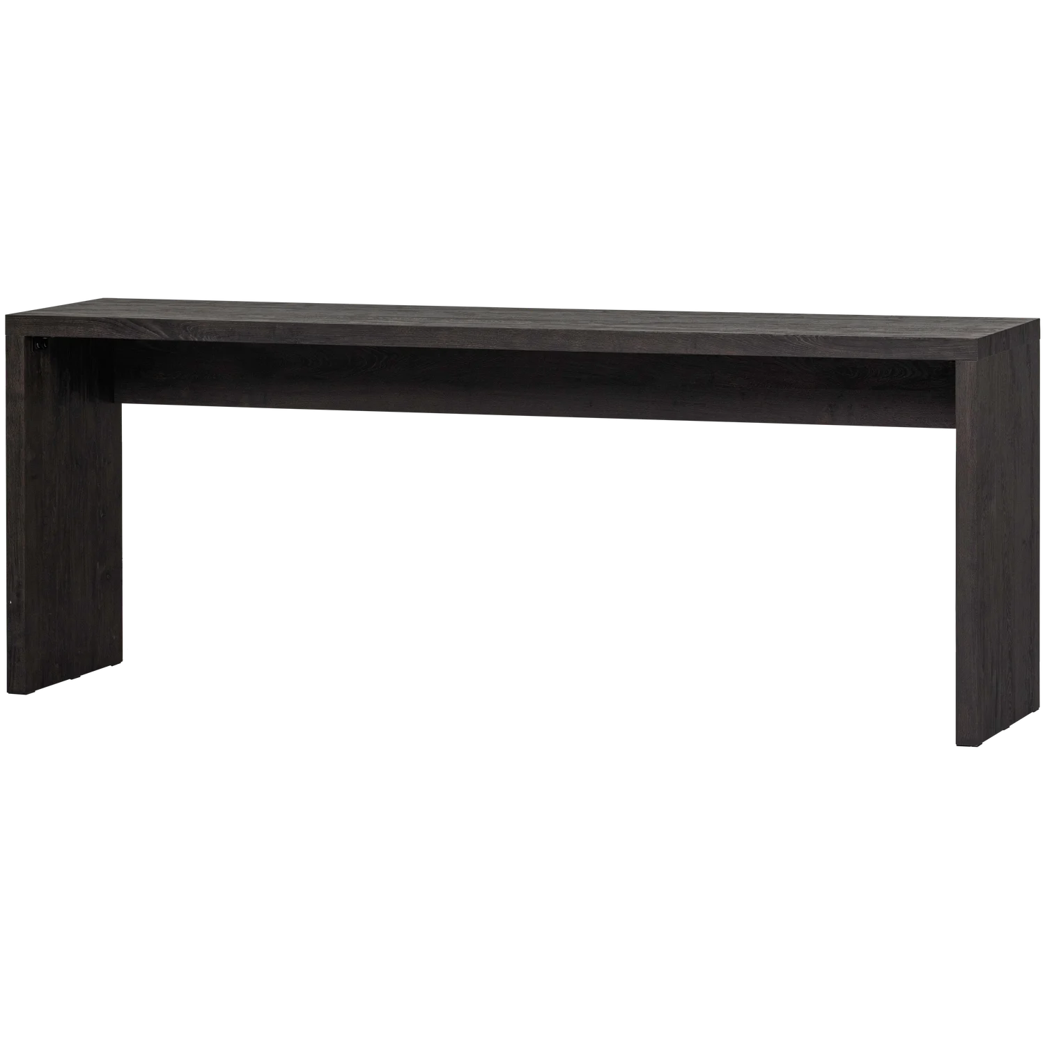 Konsole Schreibtisch MAAN 200 x 45 cm dunkelbraun  