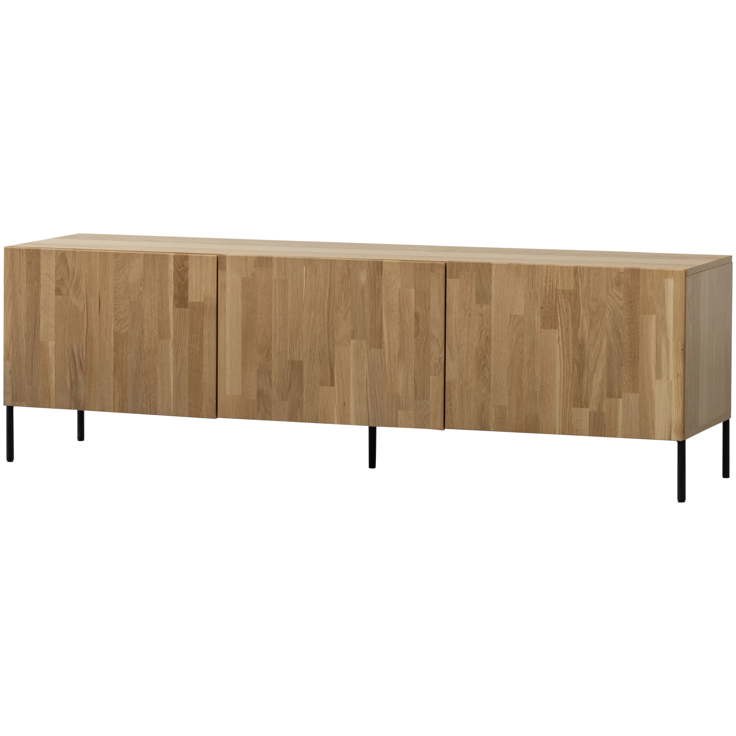 TV Möbel Lowboard BONO Gravure 180 cm Eiche natur