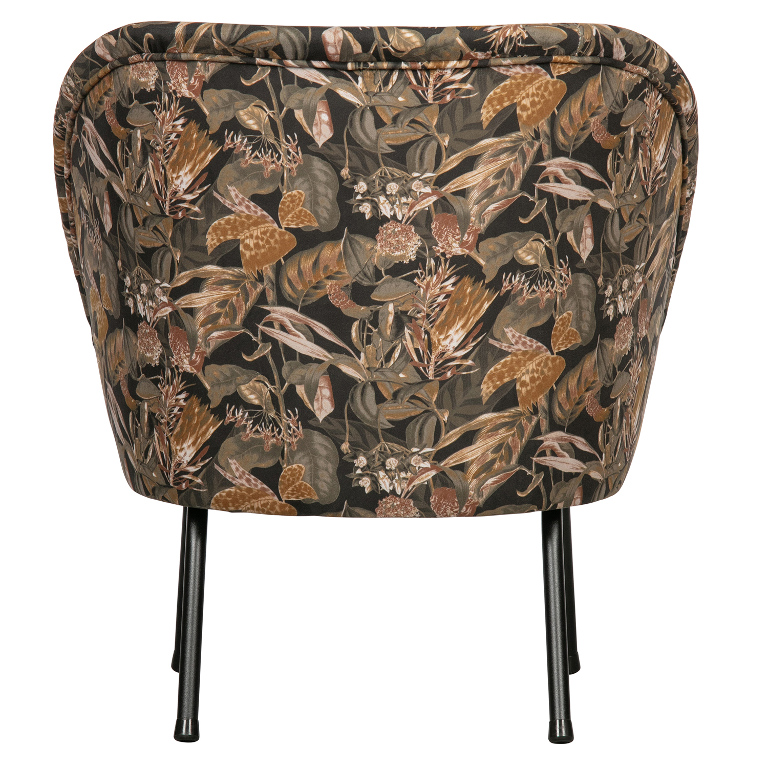 Sessel VOGUE Samt bouquet Blumendruck