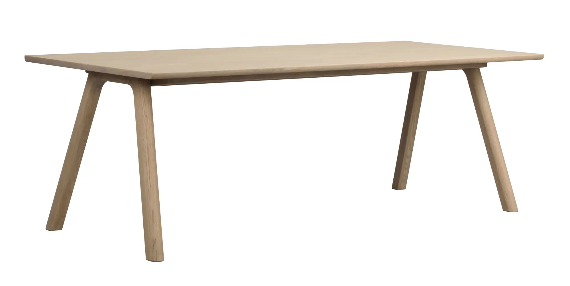 Esstisch LAPPERON 220 x 95 cm Eiche sand verlängerbar 310 cm