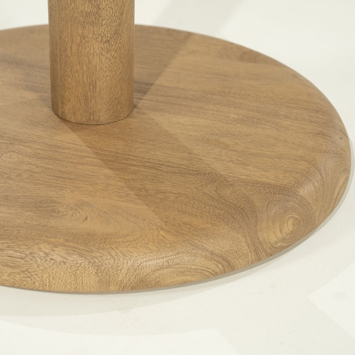 Bistrotisch Florent rund Ø 70 cm Mango Massivholz brauntöne