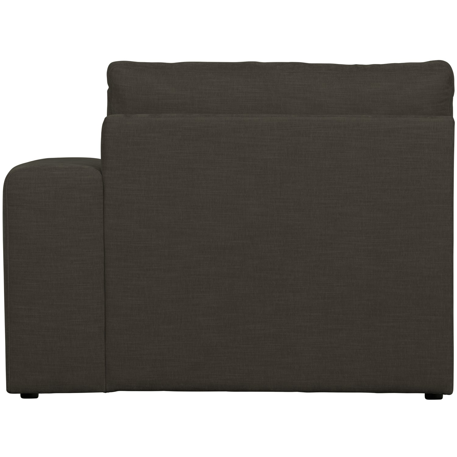 Sofaelement FAMILY mit Armlehne rechts Element Webstoff anthrazit