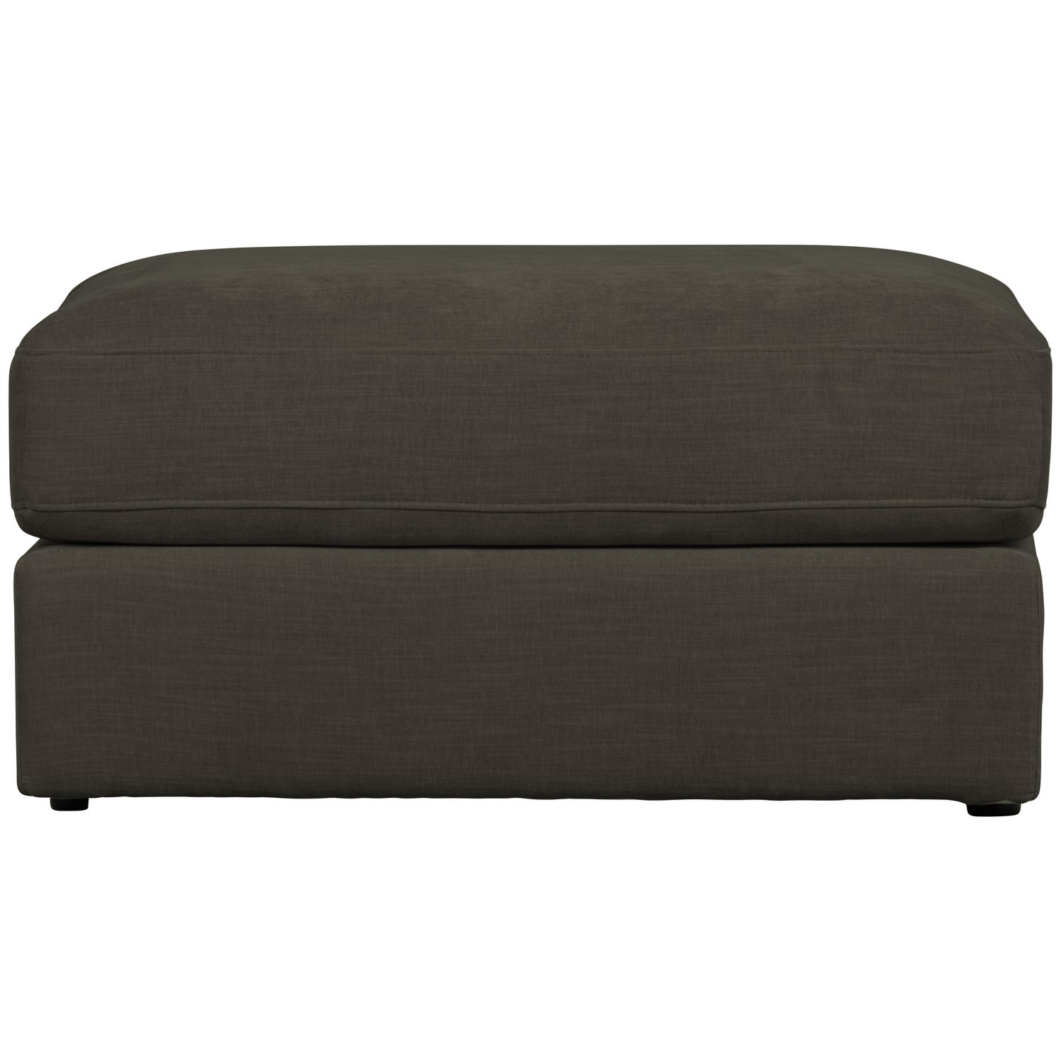 Hocker Fußhocker FAMILY Webstoff anthrazit