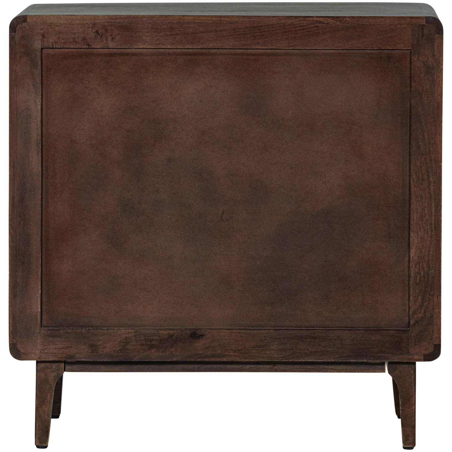 Sideboard LIYA B 90 cm Schubladenschrank Mangoholz dunkelbraun