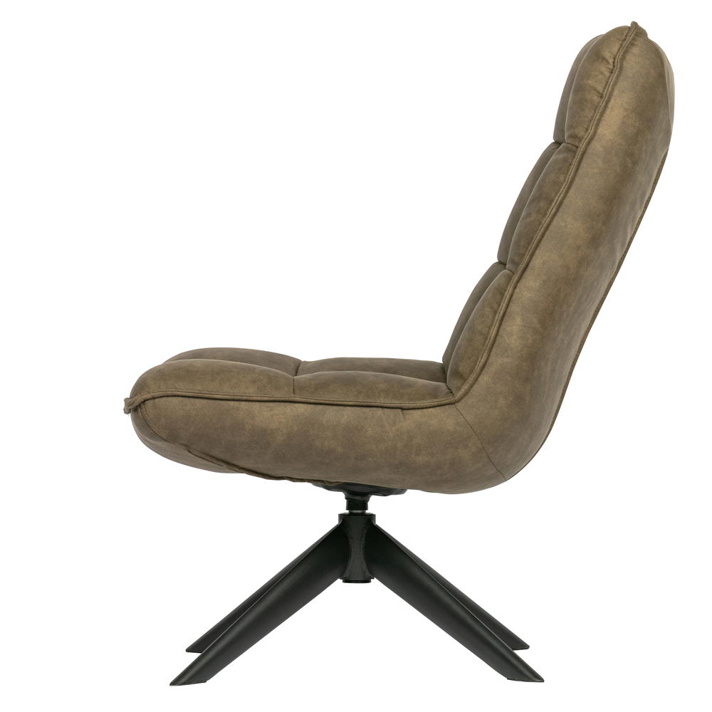 woood Loungesesel Sessel drehbar Jouke grün