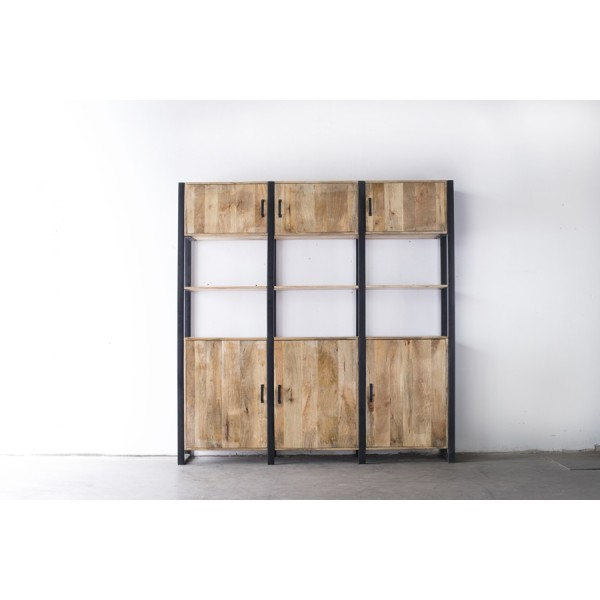 Vintage Regal Wandschrank Keano 200 cm