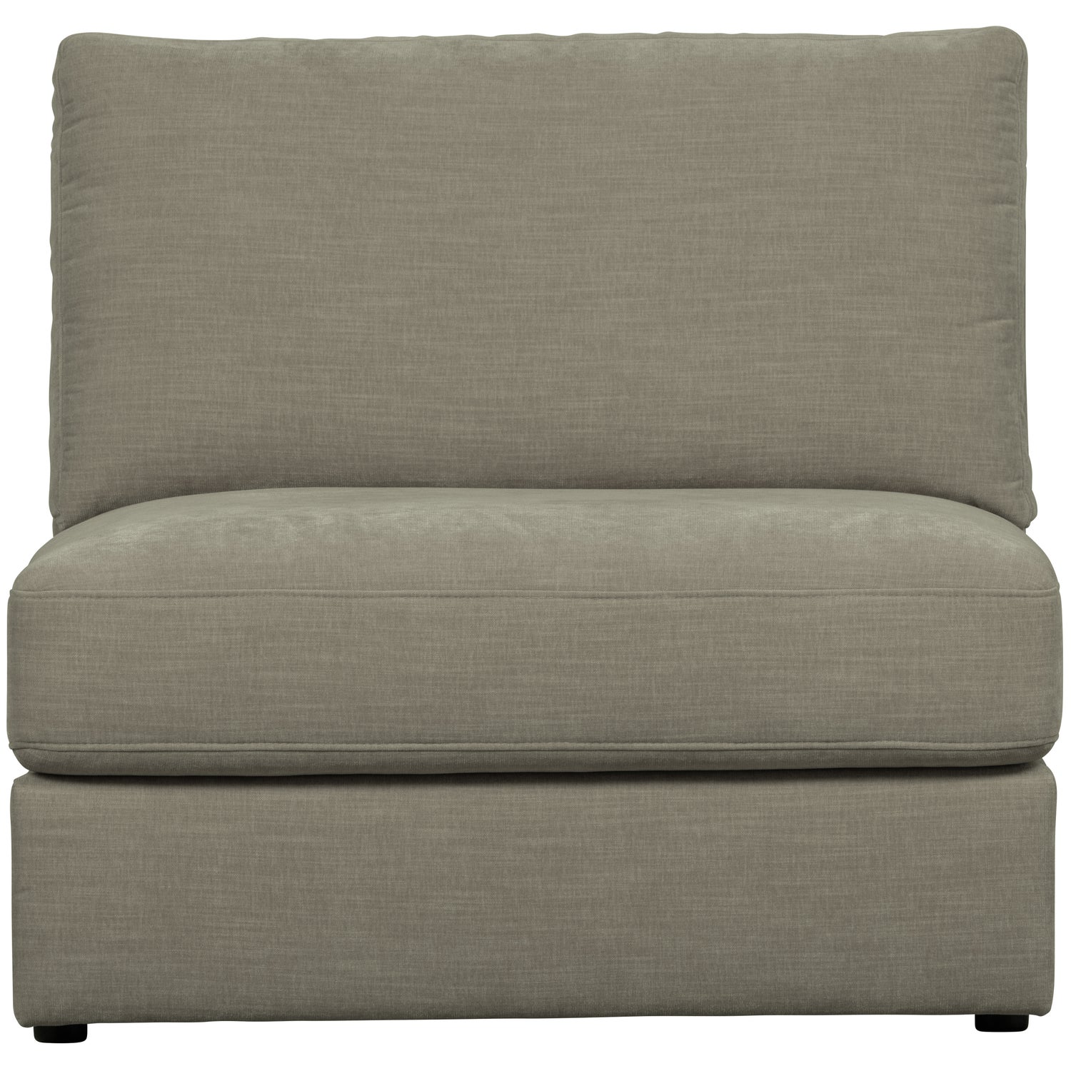 Sofaelement FAMILY 90 cm Element Webstoff warmes grau