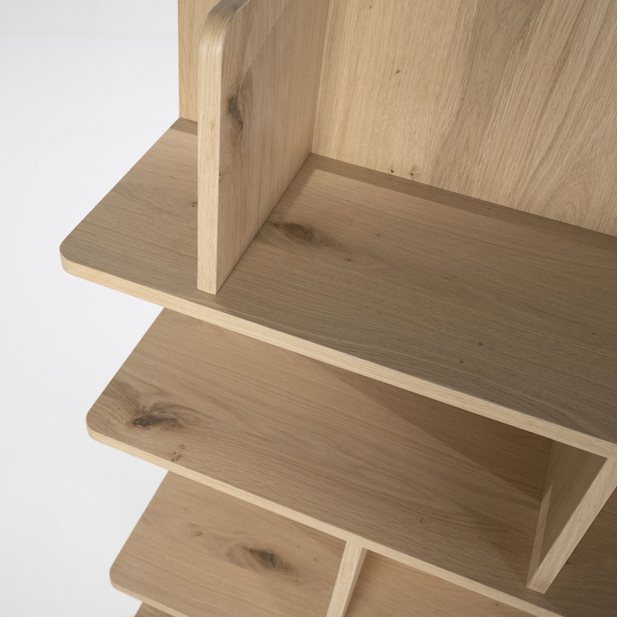 Regal Hängeregal Renee schmal H 160 cm Eiche  