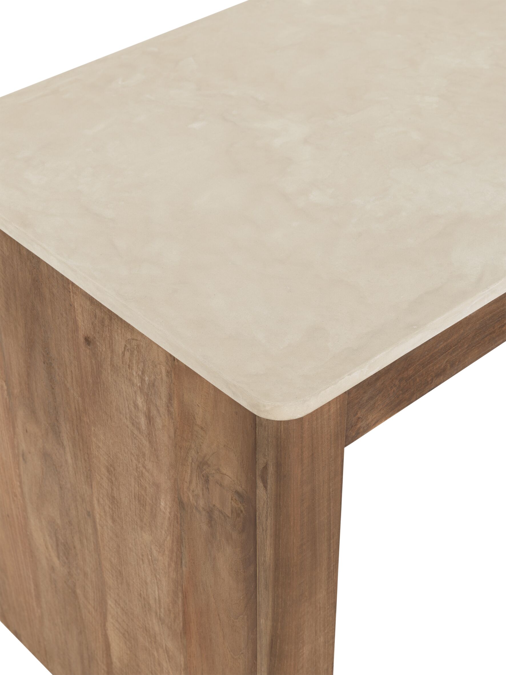 DTP Home Schreibtisch Bliss 120 x 60 cm Mortex recyceltes Teakholz