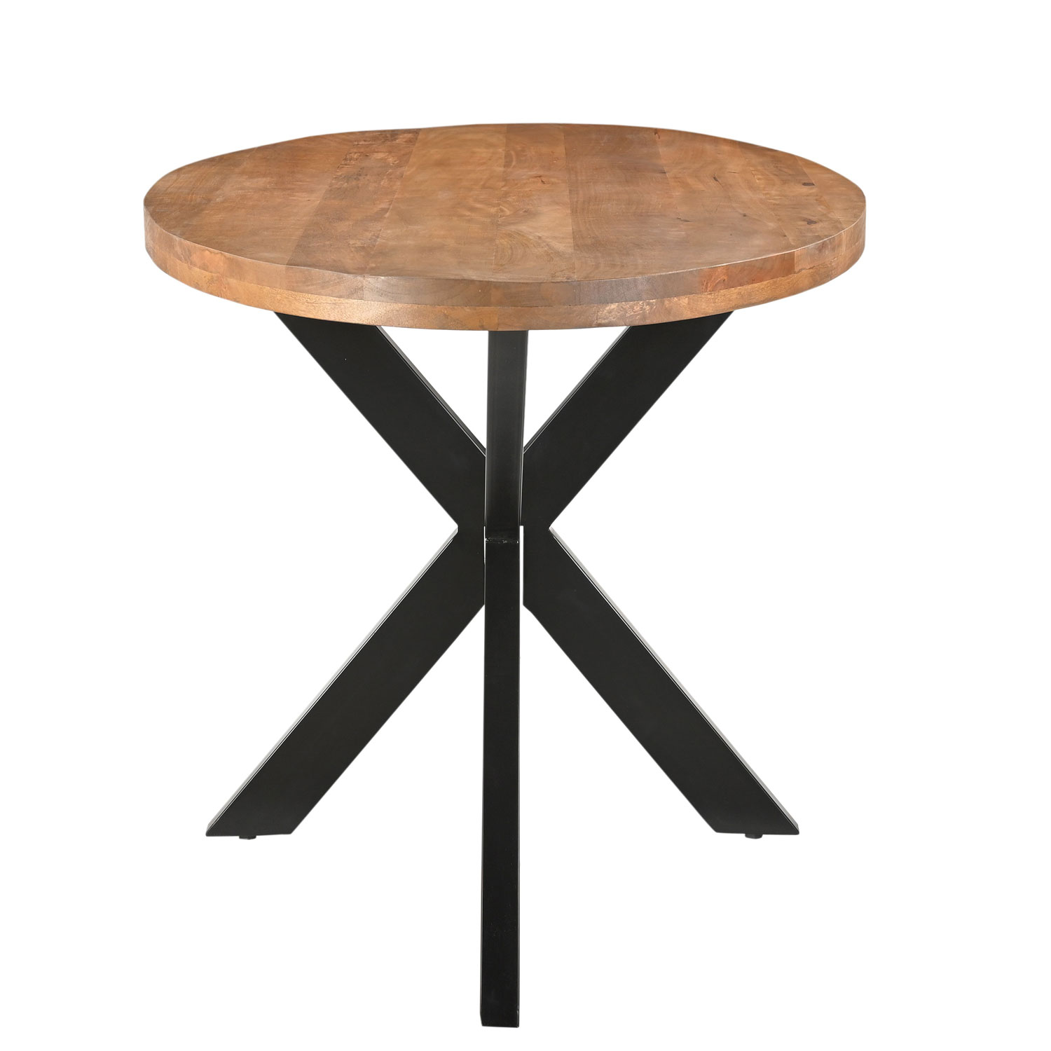 Esstisch Rocky oval 160 x 90 cm Mangoholz