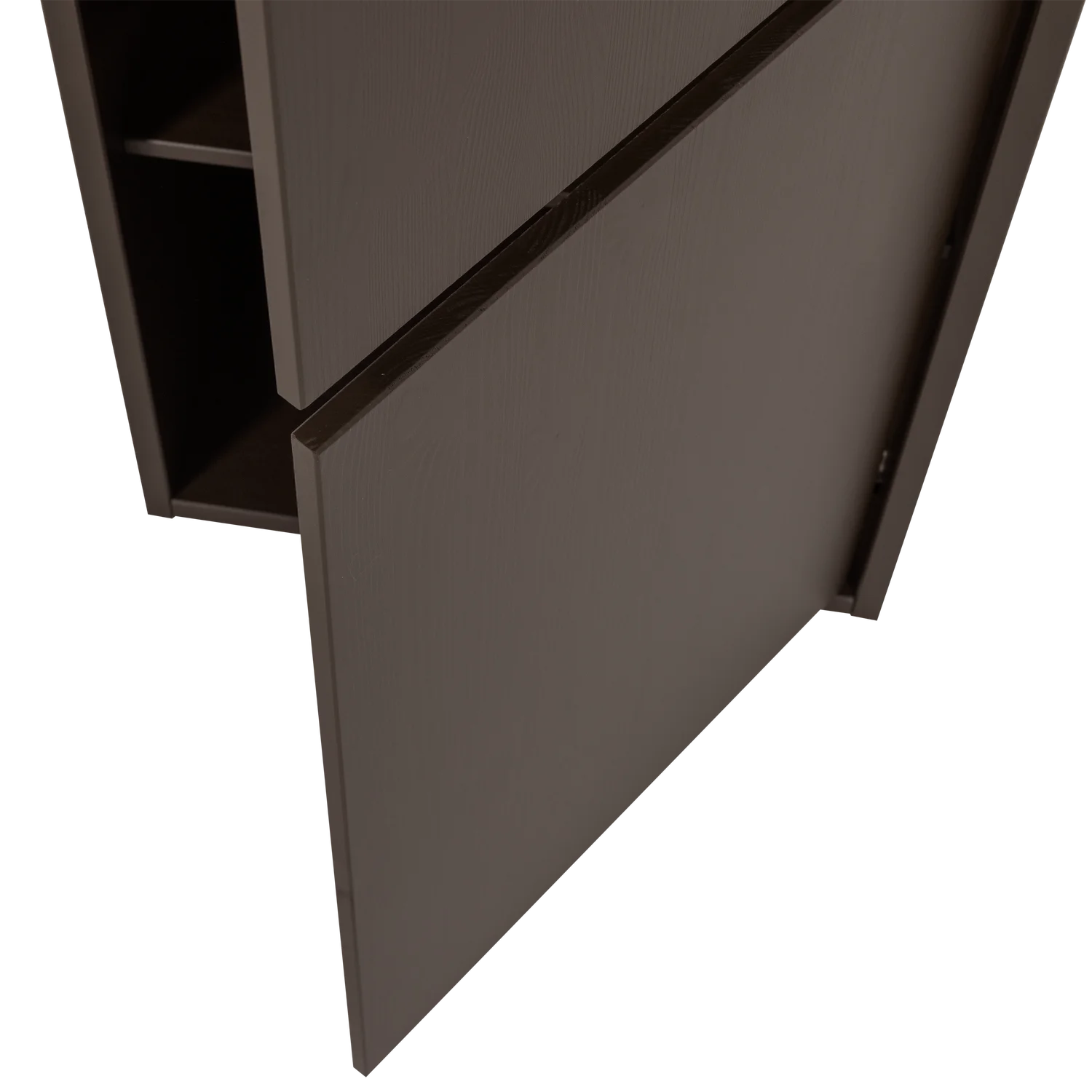 Schrank MEGGY schmal 55 cm Holzschrank Kiefer Massiv mittelbraun