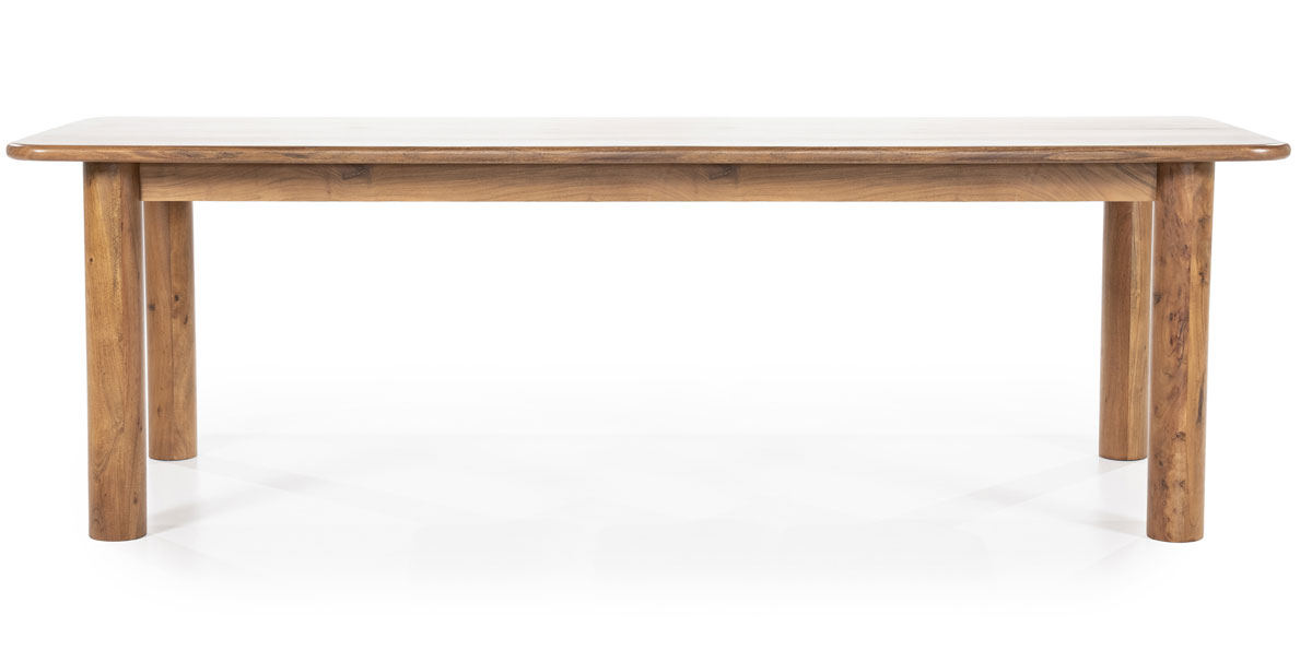 Esstisch Julian Akazie Massivholz 300 x 100 cm