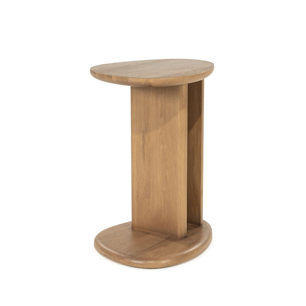 Beistelltisch Lori H 55 cm Eiche Massivholz hellbraun