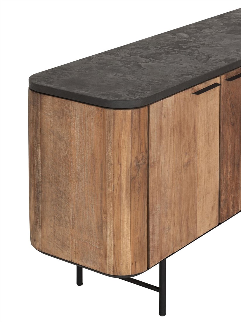 Sideboard Soho 160 cm recyceltes Teakholz Mortex Kommode