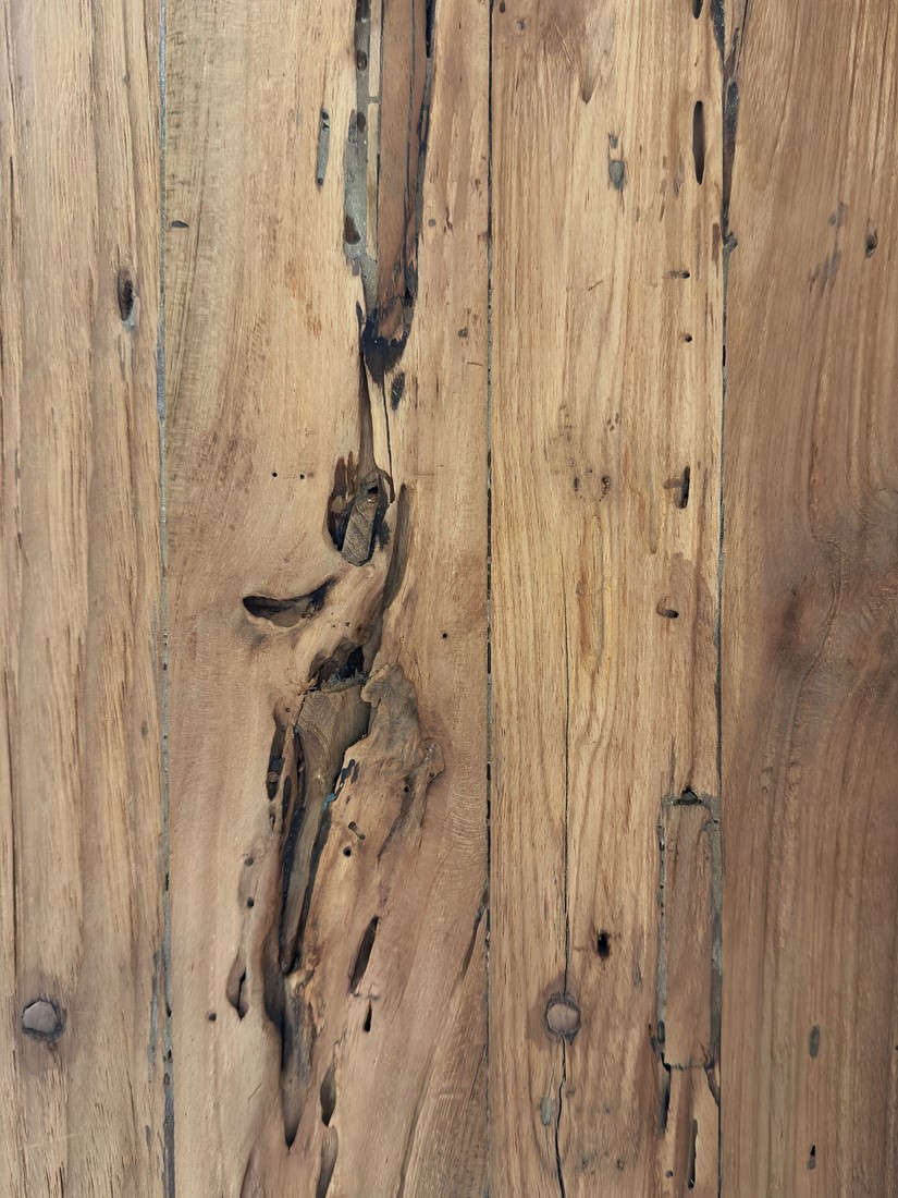 DTP Home Bücherregal Zorro H 200 cm Teak Massivholz Regal Schrank