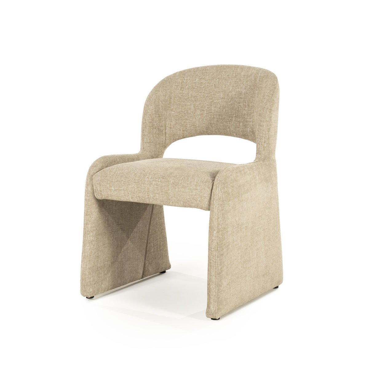 Esszimmerstuhl Odette Stoff taupe