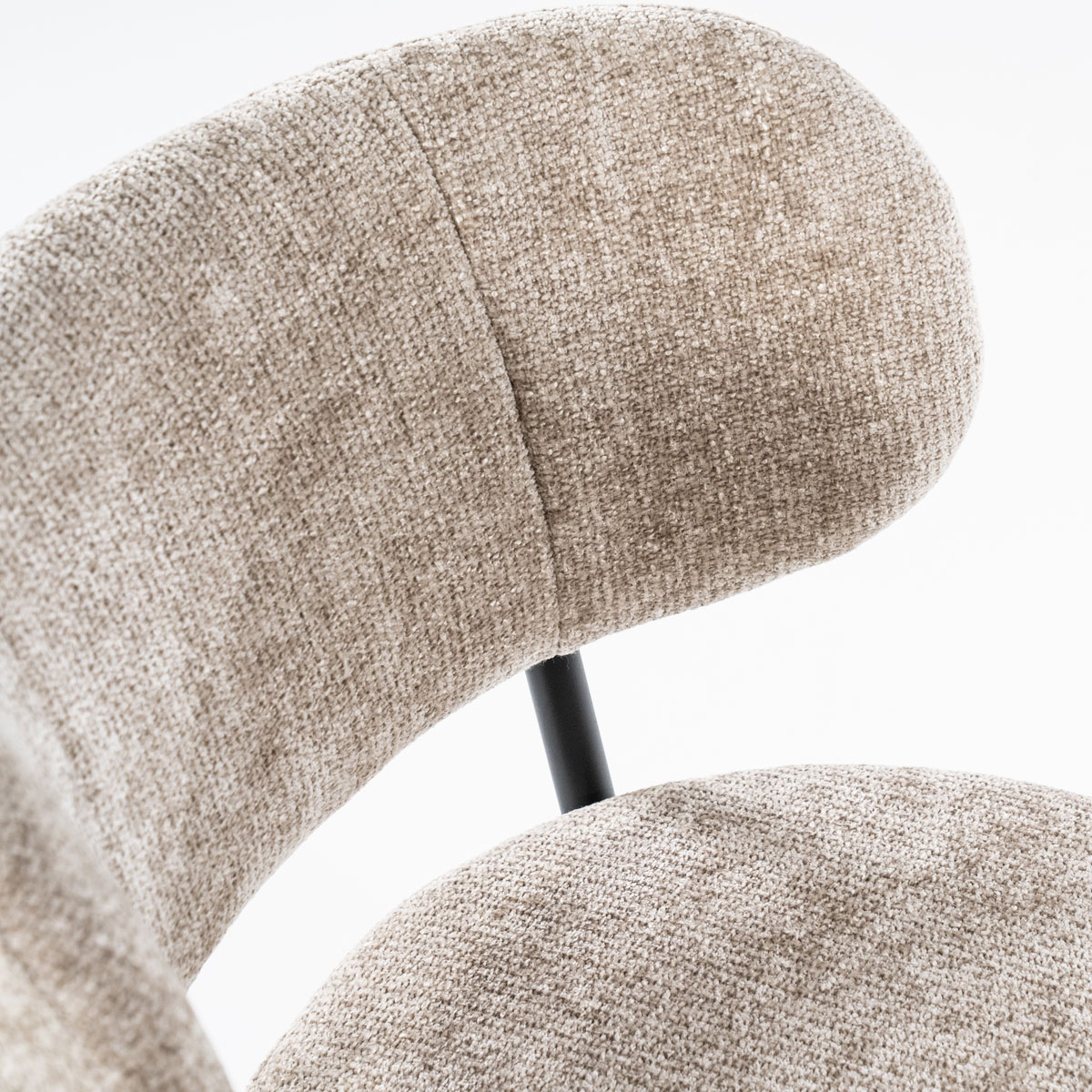 2er Set Esszimmerstuhl Stuhl Oasis Bezug taupe