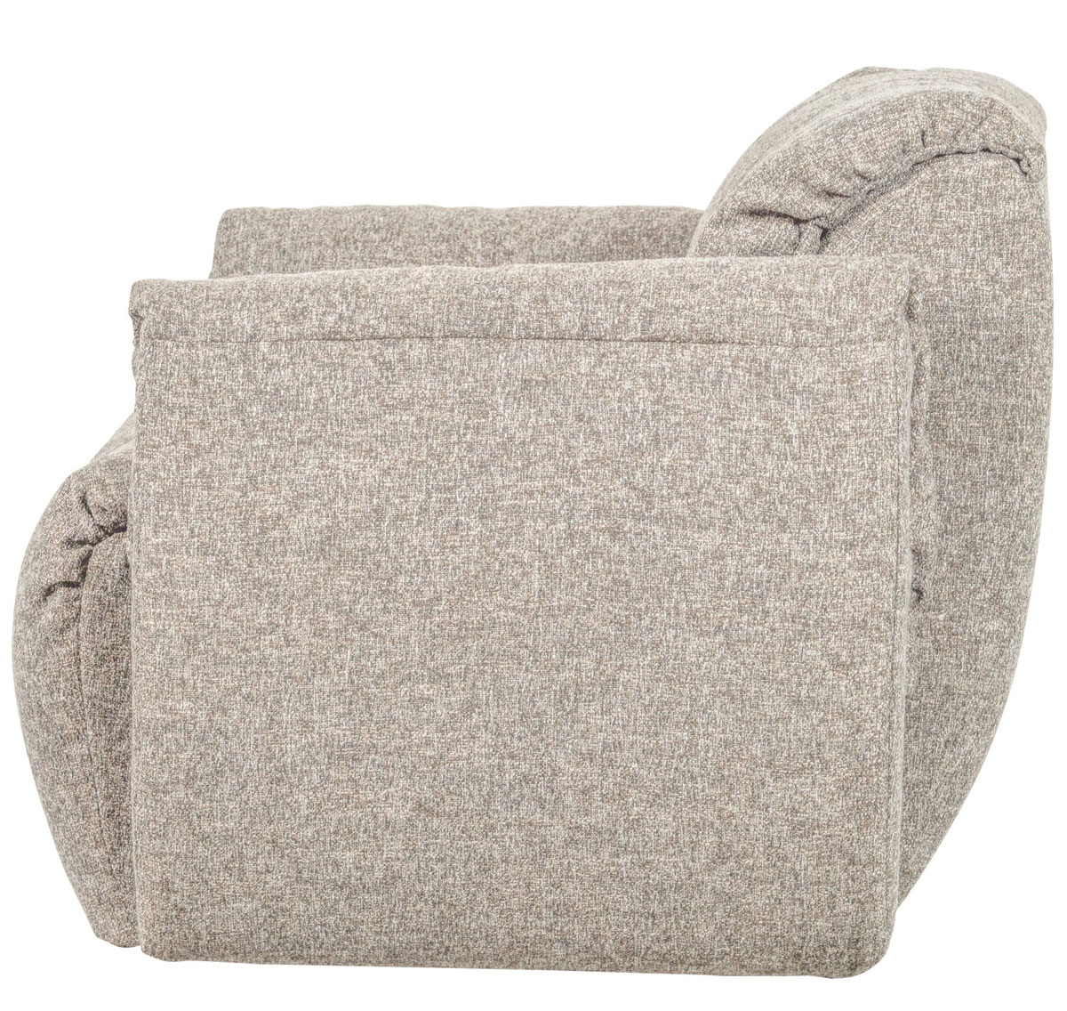 Sessel BAGGY drehbar Webstoff natur melange