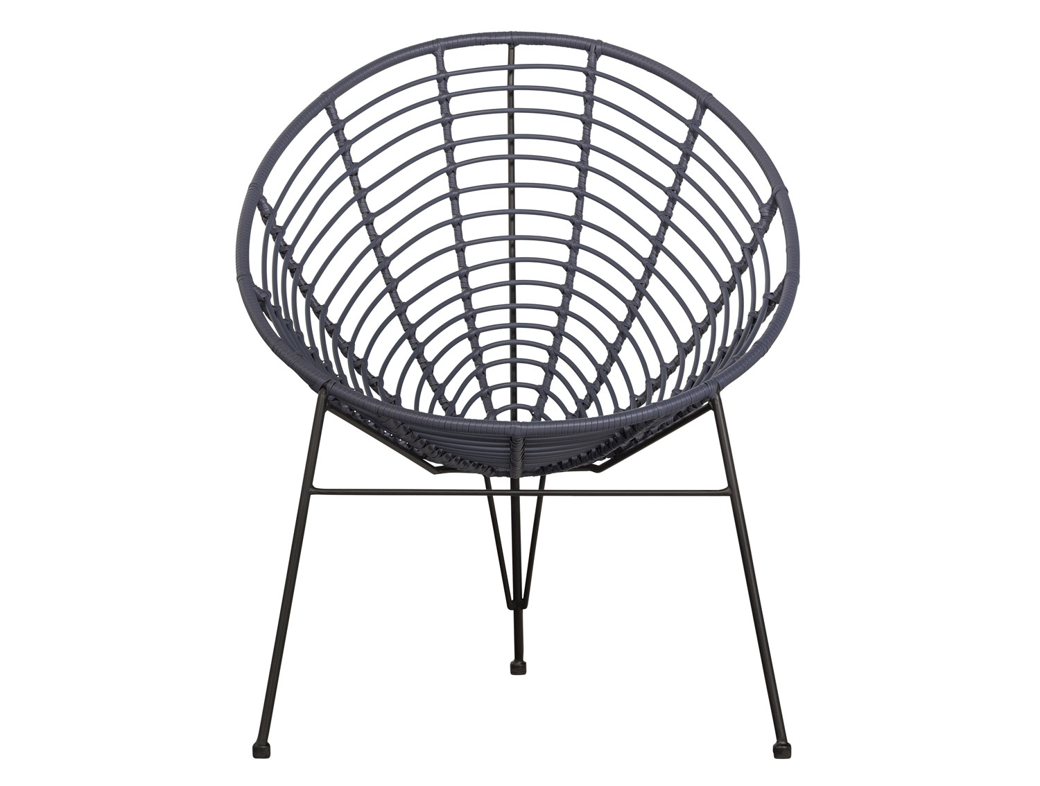 2er Set woood Lounge Stuhl Jane blau