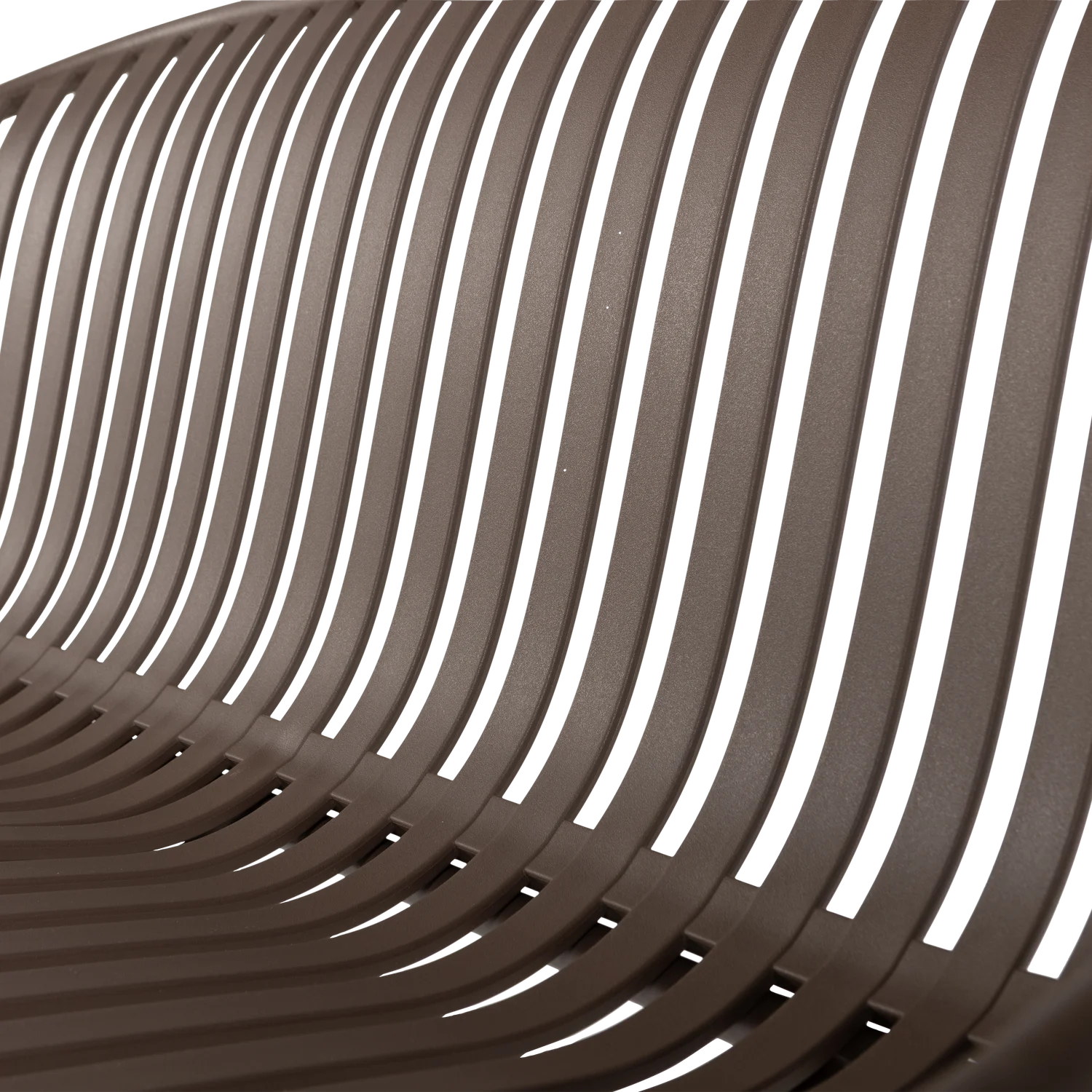 Outdoor 2 Sitzer Gartenbank BRUCE 131 cm Metall lila braun