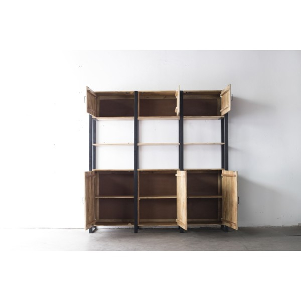 Vintage Regal Wandschrank Keano 200 cm