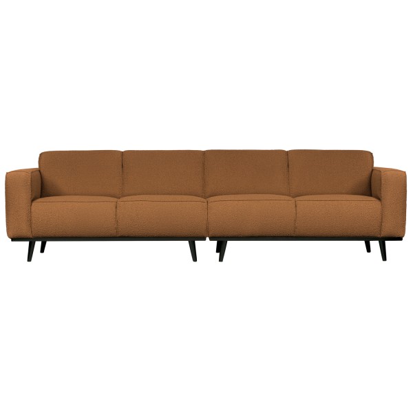 4 Sitzer Sofa STATEMENT Bouclé butter Couch Garnitur Couchgarnitur