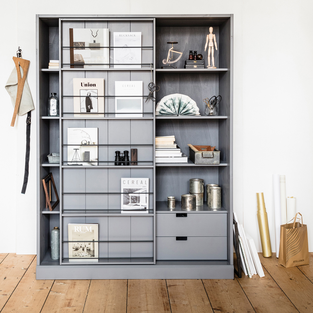 Schiebetürenschrank SWING Regal Holzschrank Aufbewahrungsschrank Schrank |  Maison ESTO Ihr großer Möbel Online-Shop