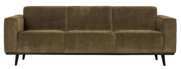 BePureHome 3 Sitzer Sofa Statement Rib Cord rock Couch