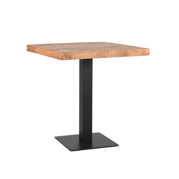 Bistrotisch Esstisch 70 x 70 cm Mangoholz natur