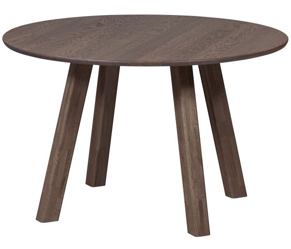 Esstisch Tablo DTL Ø 120 cm rund Eiche massiv braun
