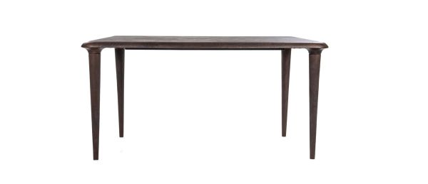 Esstisch Jiska 160 x 90 cm Mango Massivholz dunkelbraun