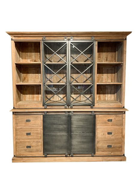 Buffetschrank Melani B 200 cm Teakholz