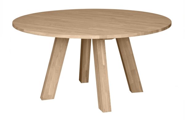 Esstisch RHONDA rund Eiche Tisch Ø 150 cm