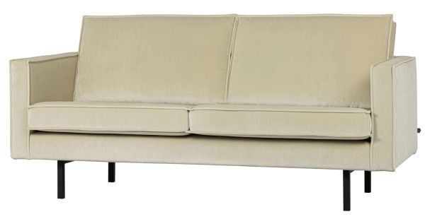 BePureHome 2,5 Sitzer Sofa RODEO Samt pistazie