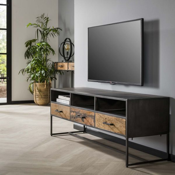 TV Möbel Board ALENDA 150 cm Lowboard