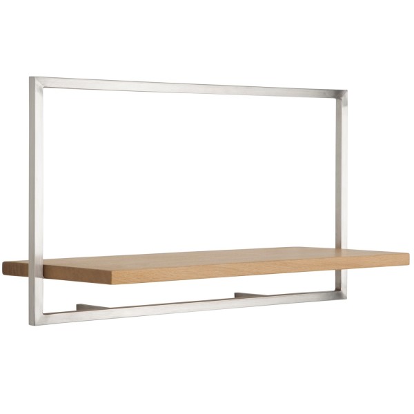 Wandregal Shelfmate 65 cm Eiche Metall Regal