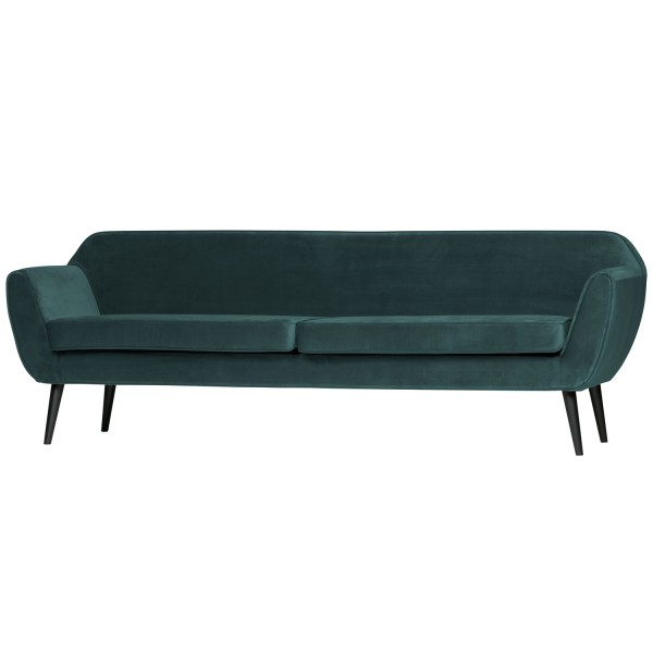 woood 4 Sitzer Sofa Rocco blaugrün B 230 cm