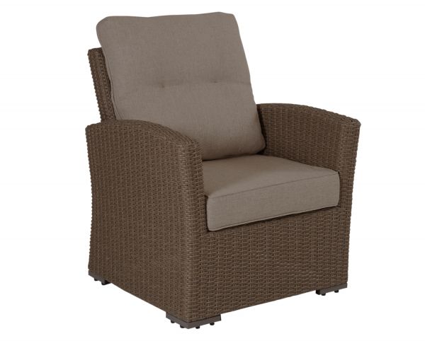 Gartensessel Ashfield beige Lounge Chair Polyrattan