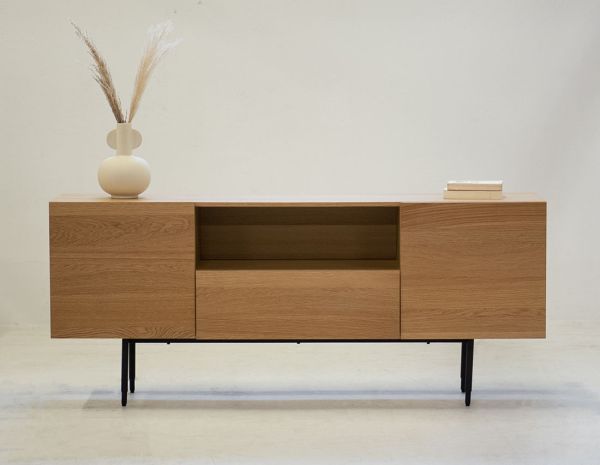 Sideboard CHARLOTTE Eiche natur 180 cm