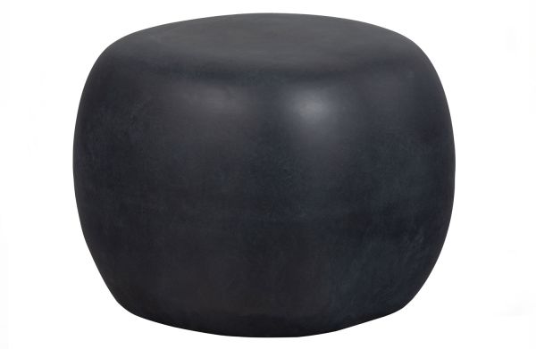 vtwonen Couchtisch Pebble Ø 50 cm anthrazit Betonoptik