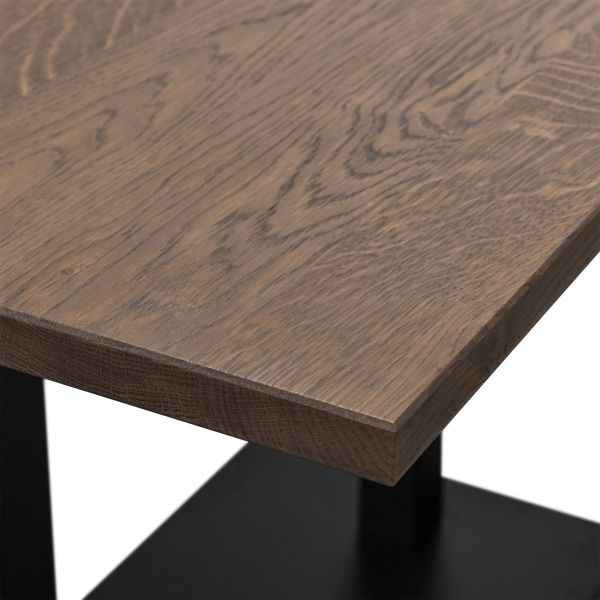 Restaurant Esstisch Tablo 120 x 80 cm Eiche massiv braun