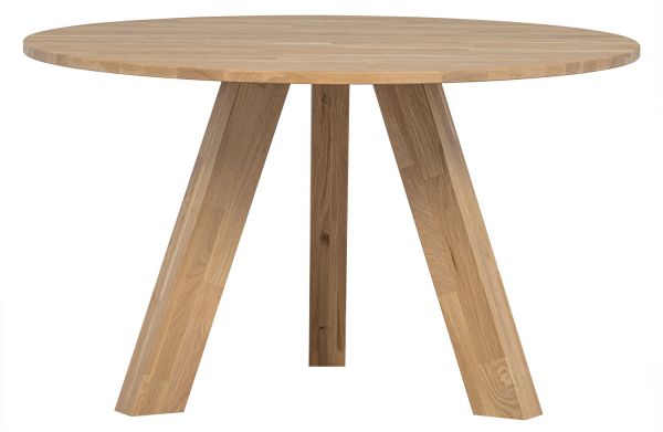 Esstisch RHONDA rund Eiche Tisch Ø 129 cm