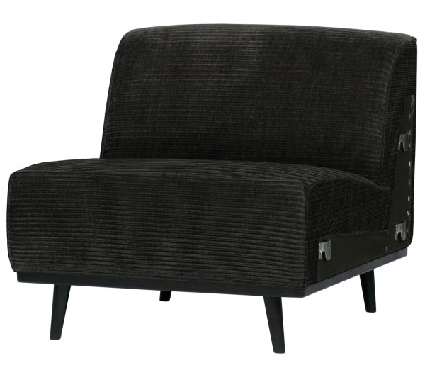 Erweiterungselement 79 cm für 4 Sitzer Sofa Statement Rib Cord graphite