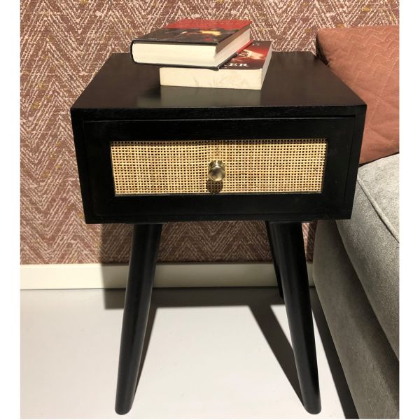 Nachttisch Dream H 60 cm schwarz