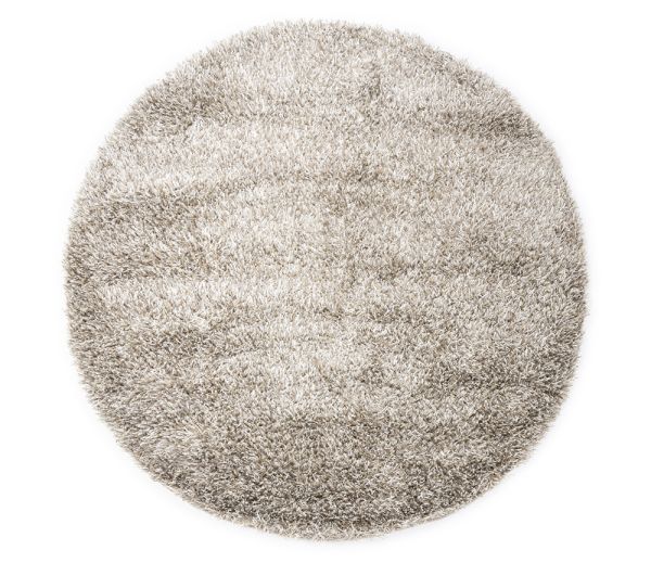 Teppich Dolce rund Ø 200 cm vintage beige handgewebt Carpet