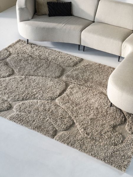 Teppich Kala 230 x 160 cm taupe Carpet