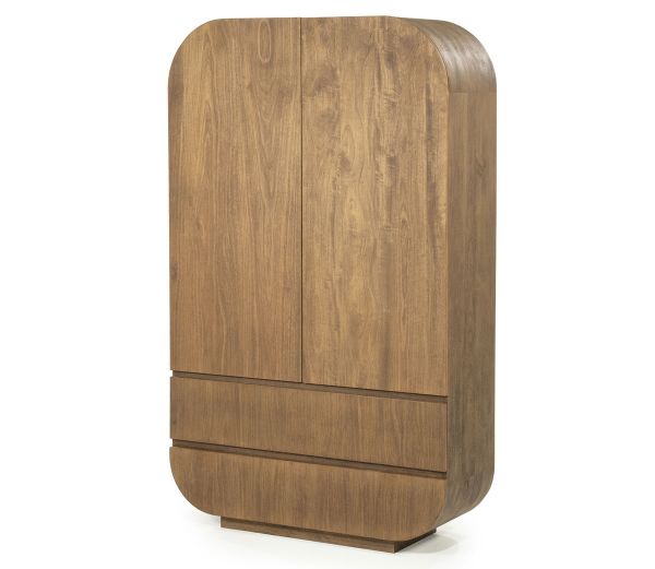 Highboard King mit 2 Türen Mango Holz Furnier