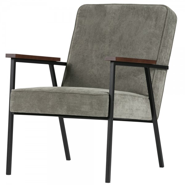 Armlehnsessel SALLY Ribcord Lounge Sessel Cordbezug